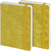 7.5"x5" Watercolor Journal PU Leather Hard Cover 100% Cotton Paper - Funto